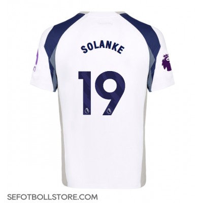 Tottenham Hotspur Dominic Solanke #19 Replika Hemmatröja 2025-26 Kortärmad Tottenham Hotspur Dominic Solanke #19 Replika Hemmatröja 2025-26 Kortärmad